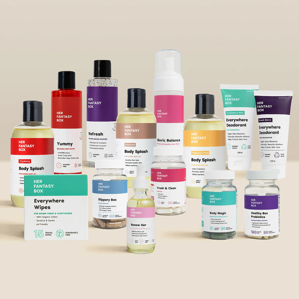 The Everything Bundle - Total Hygiene Body Care Kit